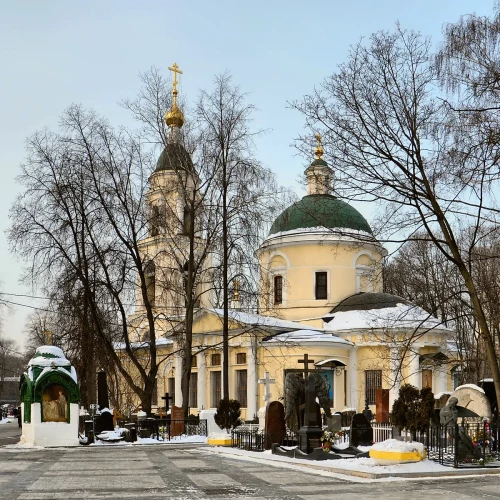 Ваганьковское кладбище в Москве